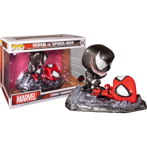 Spider-Man - Spider-Man vs Venom Comic Moment #625 US Exclusive Pop! Vinyl