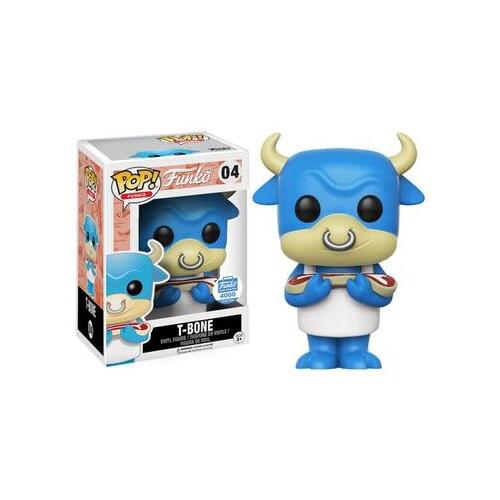 POP ACTION FIGURE FUNKO T-BONE (BLUE) #04 w/ Pop Protector