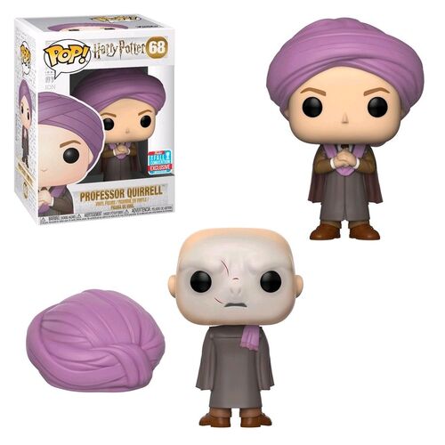 POP ACTION FIGURE OF PROFESSOR QUIRRELL #68