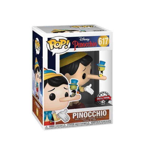 Pinocchio - Pinocchio with Jiminy Cricket #617 Pop! Vinyl