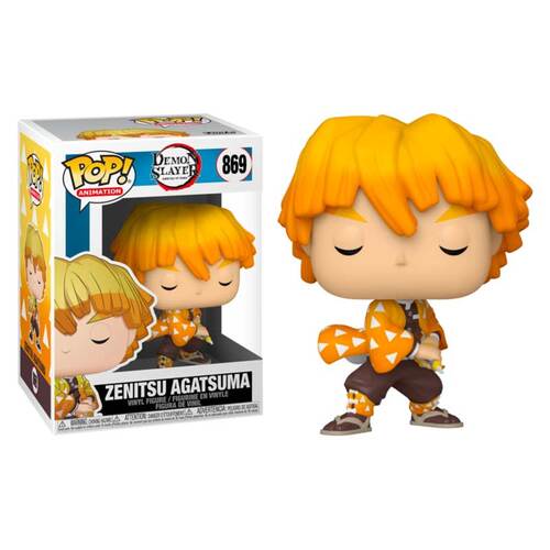 Funko Demon Slayer - Zenitsu Agatsuma Pop! Vinyl Figure #869