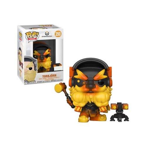 Pop! Vinyl Overwatch Figure - Torbjorn (Molten Core) Funko Exclusive #350