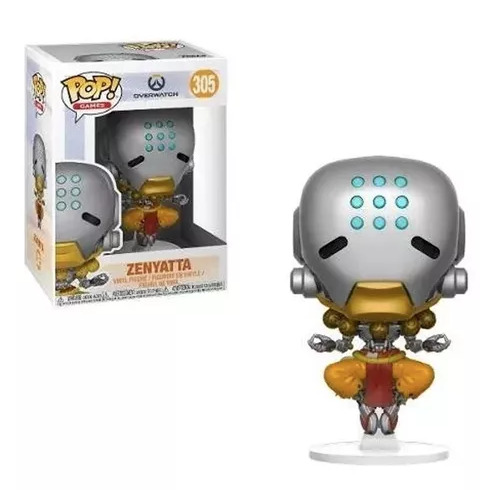 Pop! Vinyl Overwatch Figure - Zenyatta (VAULTED) Funko #305