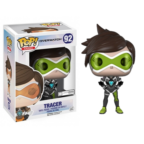 Pop! Vinyl Overwatch Figure - Tracer Lootcrate Exclusive Funko #92