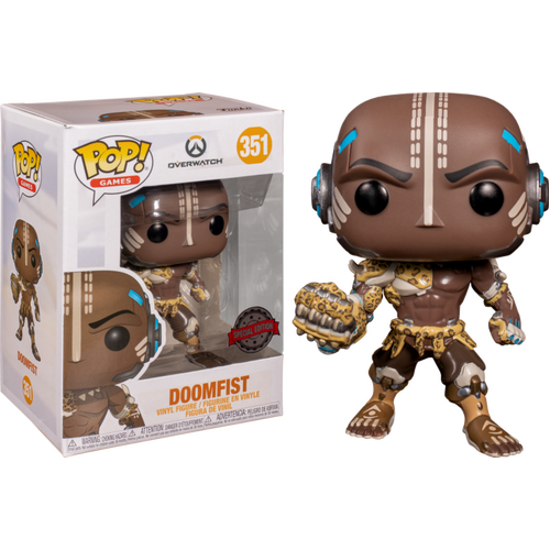 Pop! Vinyl Overwatch Figure - Doomfist Funko #351