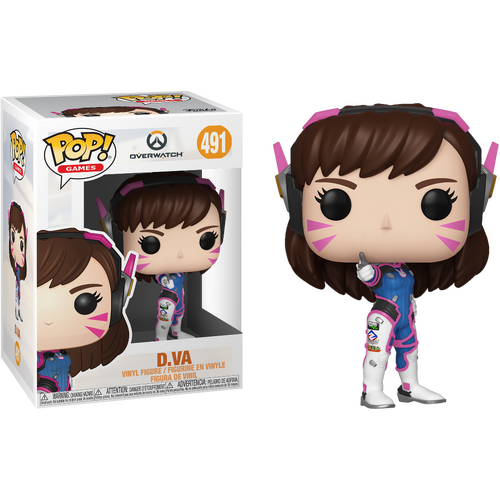 Pop! Vinyl Overwatch Figure - D.Va Funko #491