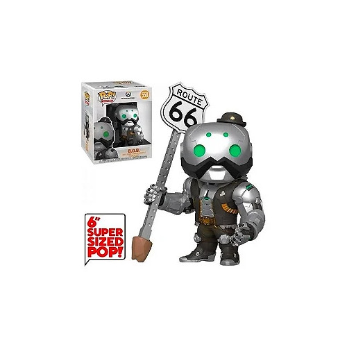 Pop! Vinyl Overwatch Figure - 6" B.O.B Funko #558