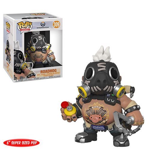 Pop! Vinyl Overwatch Figure - 6" Roadhog Funko #309