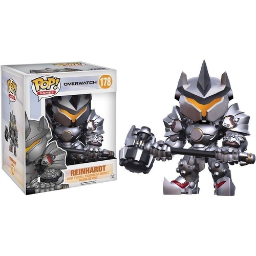 Pop! Vinyl Overwatch Figure - 6" Reinhardt Funko #178