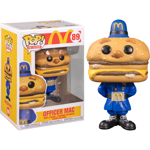 McDonalds - Officer Big Mac #89 Pop! Vinyl