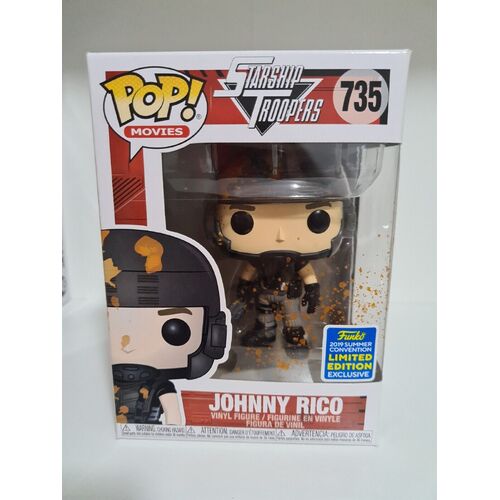 Funko Pop Starship Troopers Johnny Rico 2019 Fall Convention #735