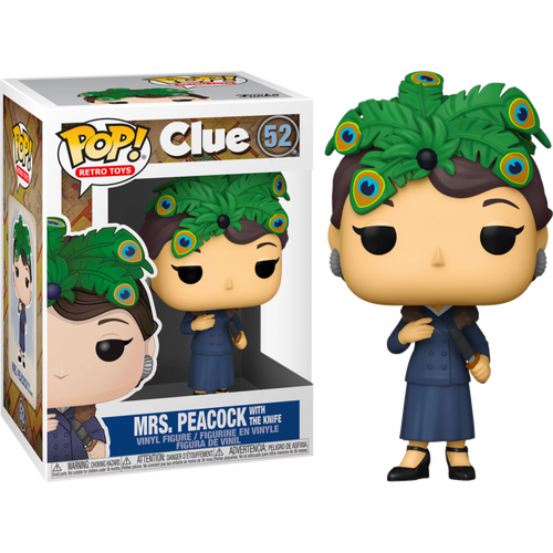 POP! Vinyl Figure Clue - Mrs. Peacock with knife Special Edition #52