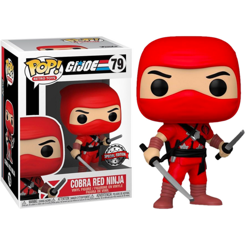 POP! Vinyl Figure GI JOE - Cobra Red Ninja (Special Edition) #79