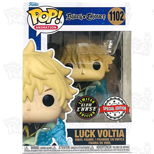 BLACK CLOVER LUCK VOLTIA (#1102) GITD CHASE pop viynl