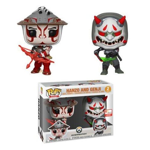 POP! Vinyl Overwatch - Hanzo and Genji E3 Limited Edition 2 Pack