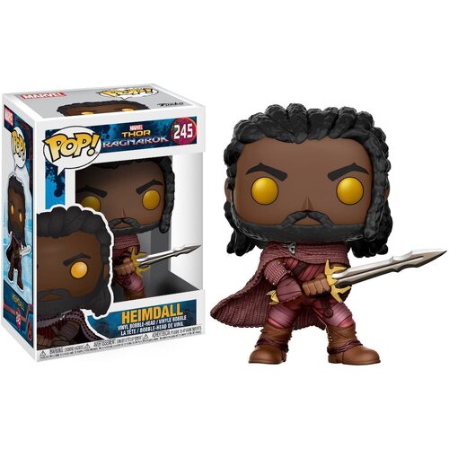 Funko Pop! Marvel: Thor Ragnarok - Heimdall #245 Vinyl Figure  slight box damage