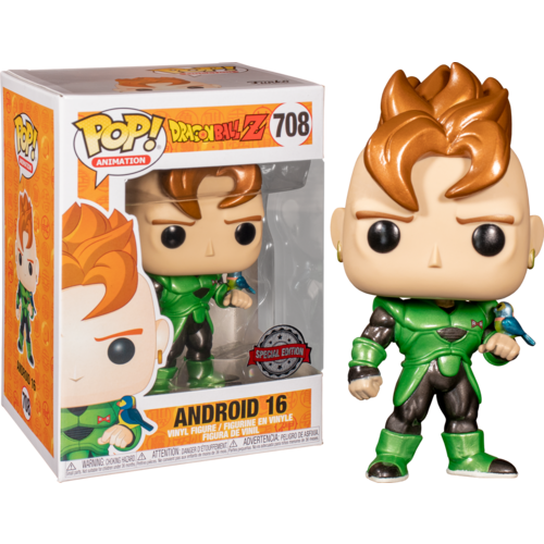 Dragon Ball Z - Android 16 Metallic Pop! Vinyl