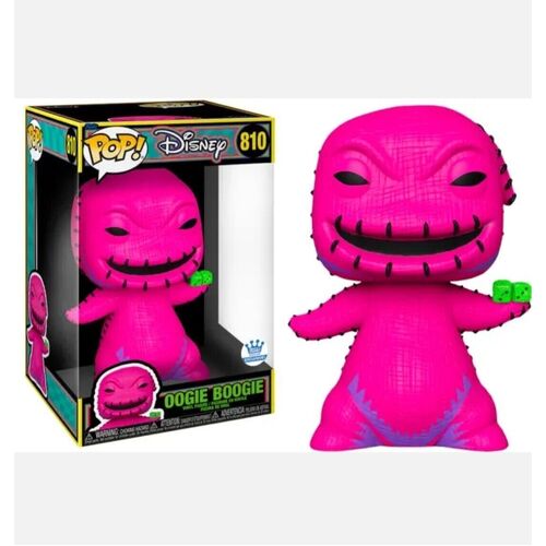 Funko Pop! Nightmare Before Christmas 10" OOGIE BOOGIE Blacklight #810 LE