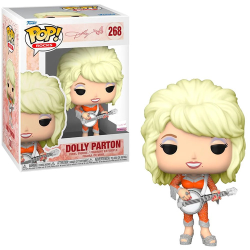 POP! Vinyl Figure Dolly - Dolly Parton (with banjo) #268