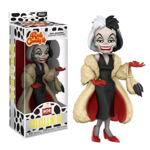 101 Dalmatians Cruella De Vil Rock Candy Vinyl Figure