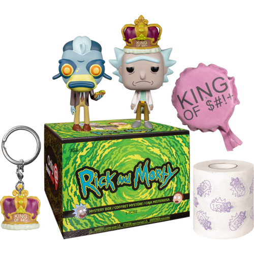 Rick and Morty - King Of Stuff Exclusive Collector Box Mystery Box