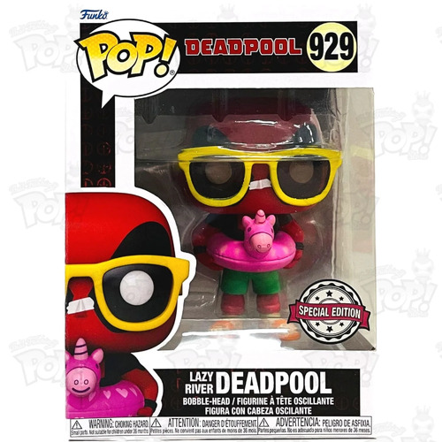 POP! Vinyl Deadpool - Lazy River Deadpool #929 Special Edition