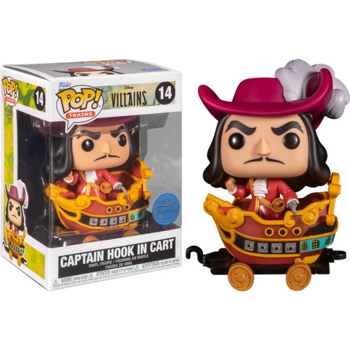 POP! Vinyl Disney Villains Peter Pan - Captain Hook in Cart #14 Special Edition