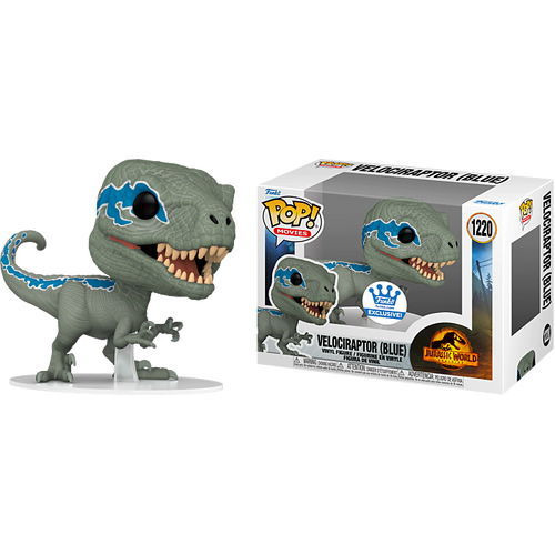 POP! Vinyl Jurassic World Dominion -Velociraptor (Blue) Special Edition #1220