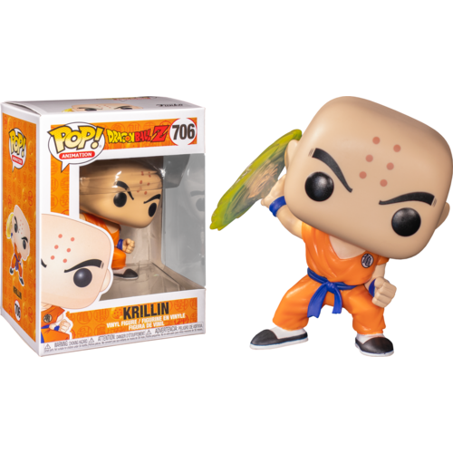 Dragon Ball Z - Krillin with Destructo Disc #706 Pop! Vinyl