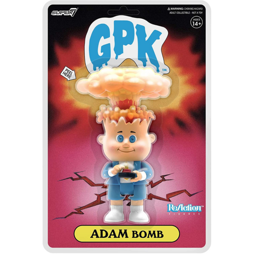 Garbage Pail Kids - Adam Bomb ReAction 3.75” Action Figure 2020 NYCC