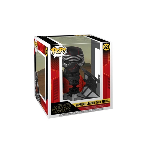 Star Wars - Kylo Ren Supreme Leader in TIE Whisper Episode IX Rise of Skywalker #321 Pop! Deluxe