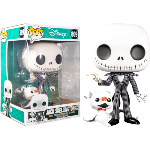 The Nightmare Before Christmas - Jack with Zero 10" Pop! Vinyl