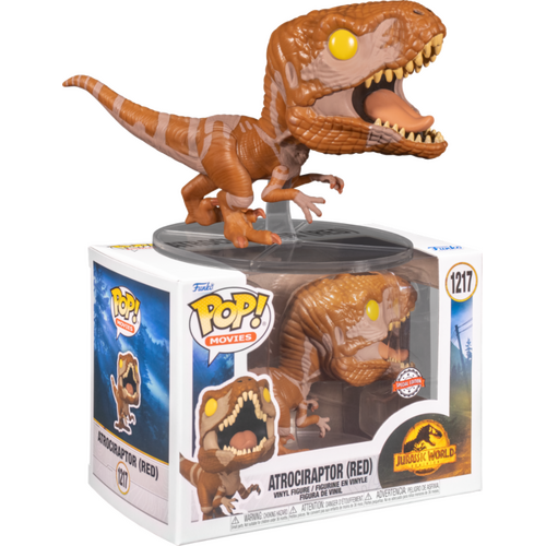 Jurassic World: Dominion - Atrociraptor Red Pop! Vinyl Figure 1217