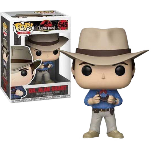 Jurassic Park - Dr Alan Grant Pop! Vinyl Figure 545