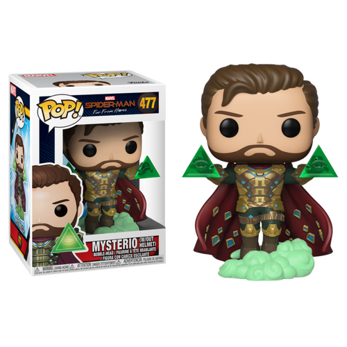 Spider-Man: Far From Home - Mysterio Unmasked Pop! Vinyl Figure 477