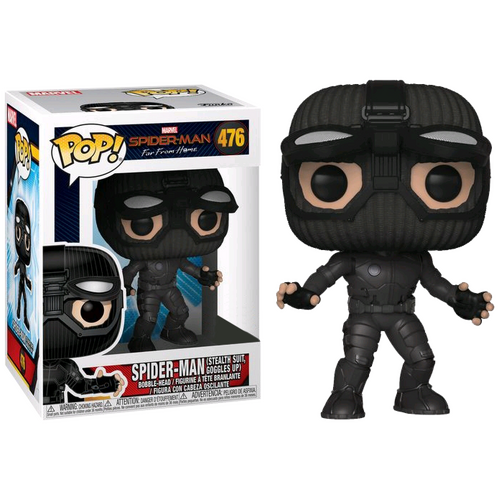 Spider-Man: Far From Home - Spider-Man in Stealth Suit with Goggles Up #476 Pop! Vinyl Figure