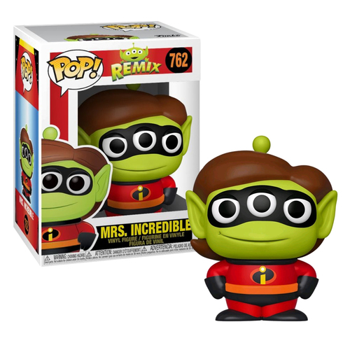 Pixar Alien Remix Mrs. Incredible Pop! Vinyl Figure #762