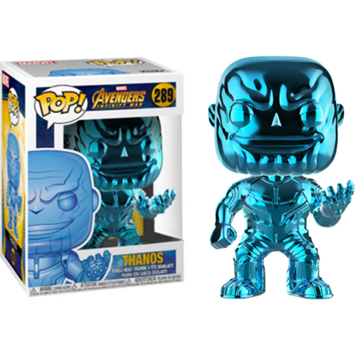 Avengers 3: Infinity War - Thanos Blue Chrome Pop! Vinyl Figure 289