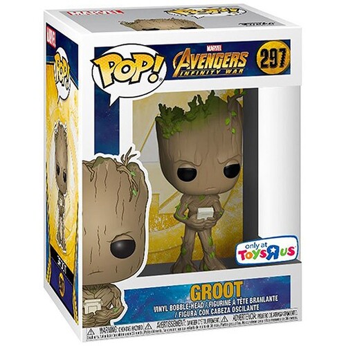 POP ACTION FIGURE OF GROOT (WITH GAME) #297