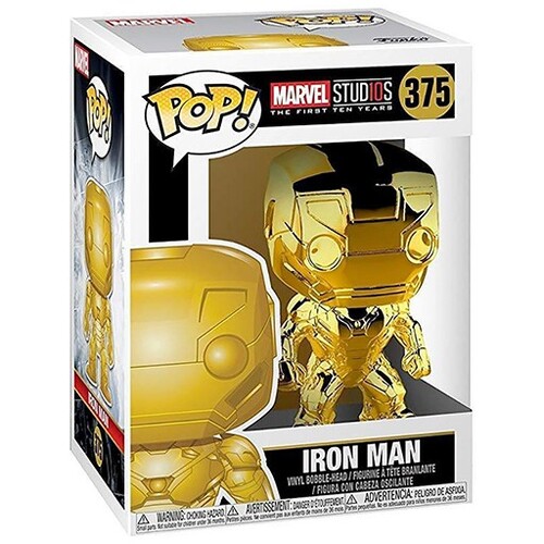 POP ACTION FIGURE OF IRON MAN (GOLD) #375