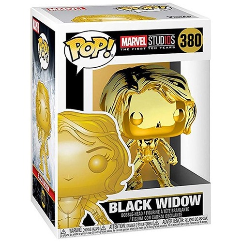 POP ACTION FIGURE OF BLACK WIDOW (GOLD) #380