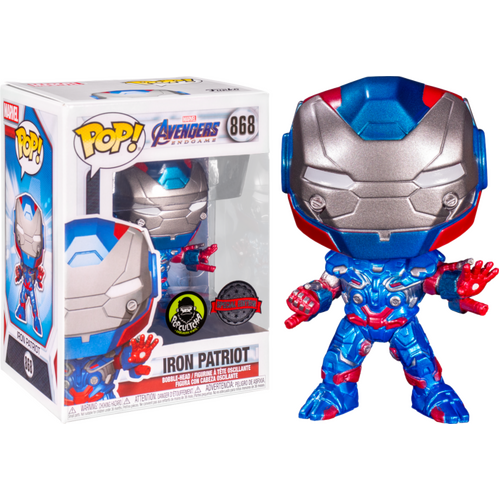 POP ACTION FIGURE OF IRON PATRIOT (METALLIC) #868