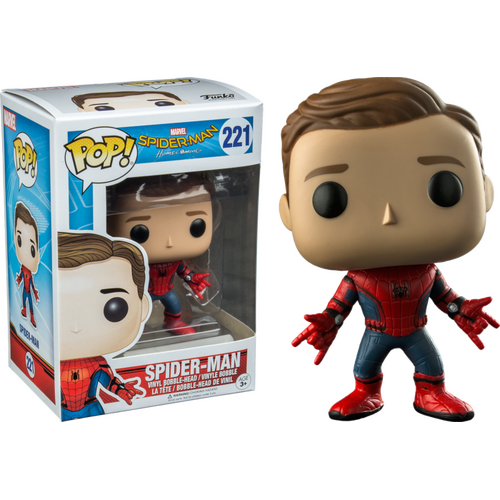 Spider-Man: Homecoming - Spider-Man Unmasked Pop! Vinyl Figure (RS) 221