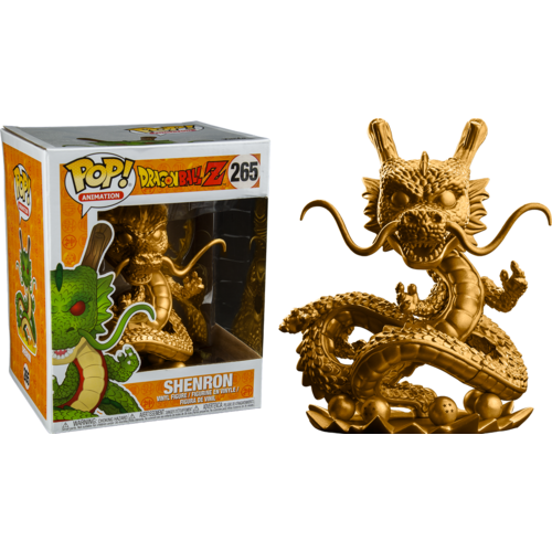 Dragon Ball Z - Shenron Gold US Exclusive 6" #265 Pop! Vinyl