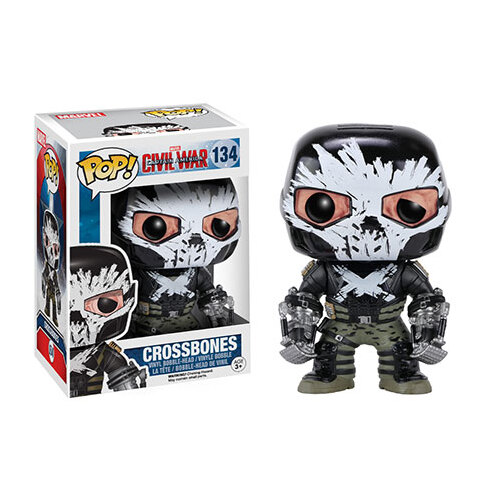 Marvel Captain America 3 Civil War: Crossbones POP Vinyl Bobble-Head by Funko 134