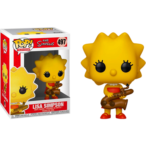 The Simpsons - Lisa Simpson (Saxophone) #497 Pop! Vinyl