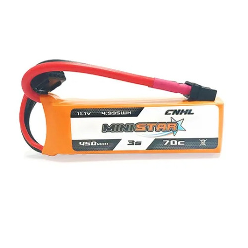 MiniStar 11.1v 450mah 4s 70C Battery for FPV Drones xt-30