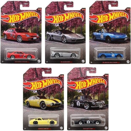 Hot Wheels Themed Automotive (Japan) Complete set of 5 gdg44