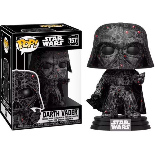 Star Wars - Darth Vader (Futura) US Exclusive Pop! with Protector #157