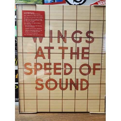 Wings At The Speed Of Sound deluxe box set 2 cd and dvd numbered edition new sealed